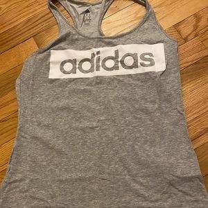 Gray Adidas tank